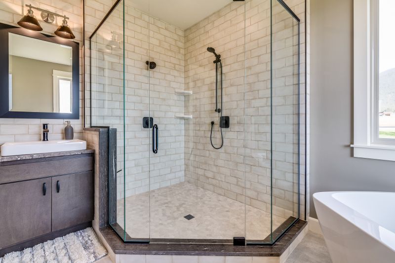 Glass Enclosed Shower for Small Bathrooms